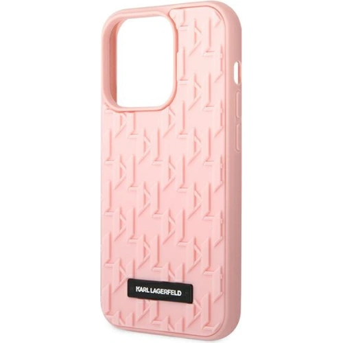 Kup Etui Karl Lagerfeld KLHCP14LRUPKLPP Apple iPhone 14 Pro hardcase różowy/pink 3D Monogram - KLD995 - {ean13} - Sklep Home Screen