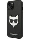 Kup Etui Karl Lagerfeld KLHCP14MSAPCHK Apple iPhone 14 Plus / 15 Plus hardcase černý/black Saffiano Choupette Head Patch - KLD997 - {ean13} - Sklep Home Screen