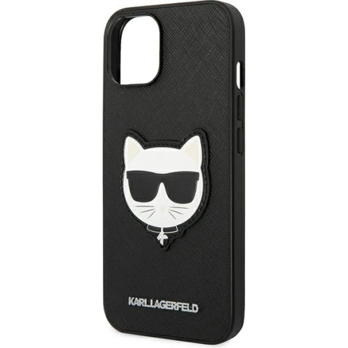 Kup Etui Karl Lagerfeld KLHCP14MSAPCHK Apple iPhone 14 Plus / 15 Plus hardcase černý/black Saffiano Choupette Head Patch - KLD997 - {ean13} - Sklep Home Screen