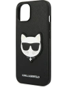 Kup Etui Karl Lagerfeld KLHCP14MSAPCHK Apple iPhone 14 Plus / 15 Plus hardcase černý/black Saffiano Choupette Head Patch - KLD997 - {ean13} - Sklep Home Screen