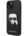 Kup Etui Karl Lagerfeld KLHCP14MSAPKHK Apple iPhone 14 Plus / 15 Plus czarny/black hardcase Saffiano Karl`s Head Patch - KLD999 - {ean13} - Sklep Home Screen