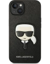 Kup Etui Karl Lagerfeld KLHCP14MSAPKHK Apple iPhone 14 Plus / 15 Plus negru/black hardcase Saffiano Patch-ul Capului lui Karl - KLD999 - {ean13} - Sklep Home Screen