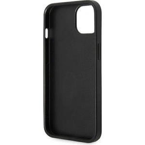Etui Karl Lagerfeld KLHCP14MSAPKHK Apple iPhone 14 Plus / 15 Plus czarny/black hardcase Saffiano Karl`s Head Patch