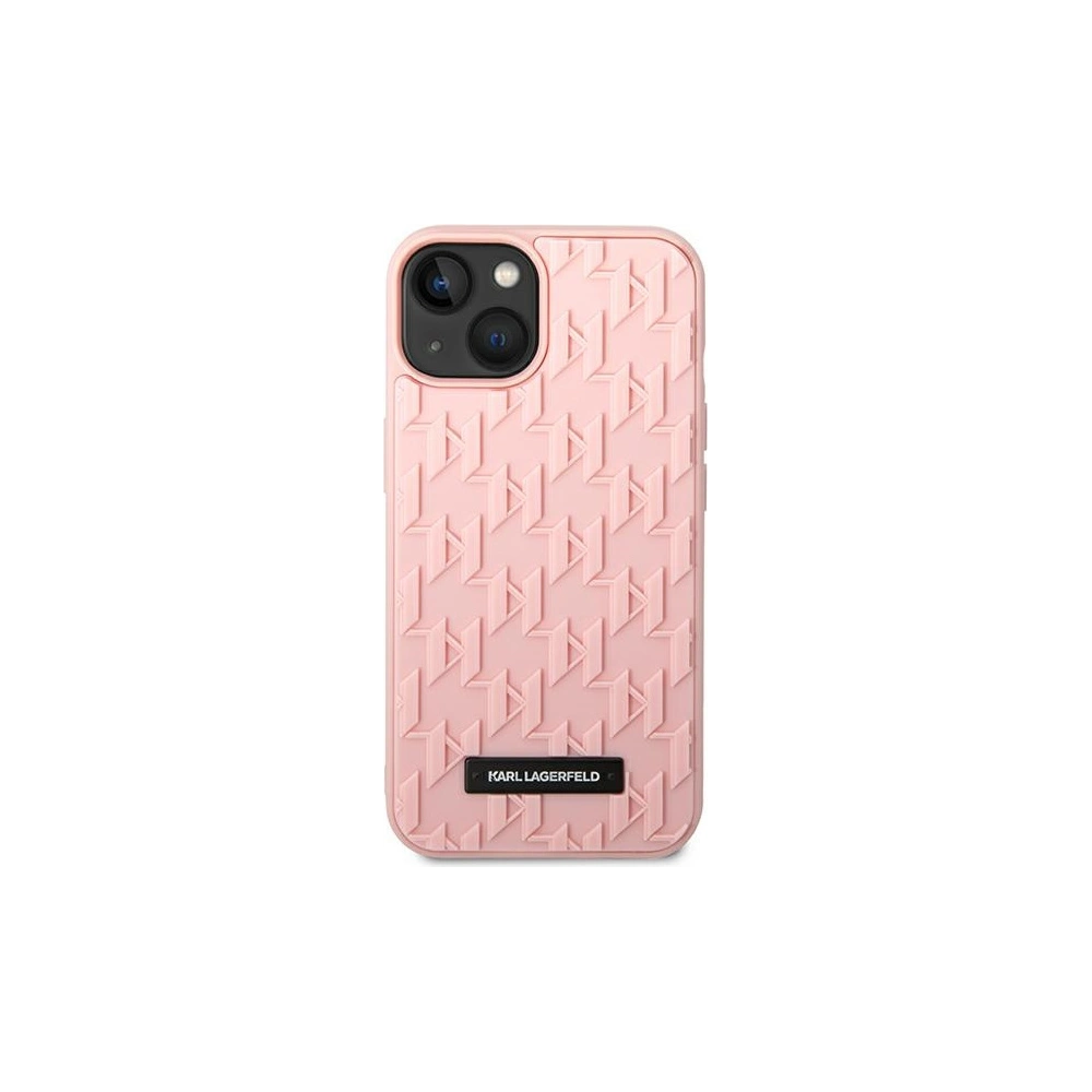 Etui Karl Lagerfeld KLHCP14SRUPKLPP Apple iPhone 14 hardcase różowy/pink 3D Monogram