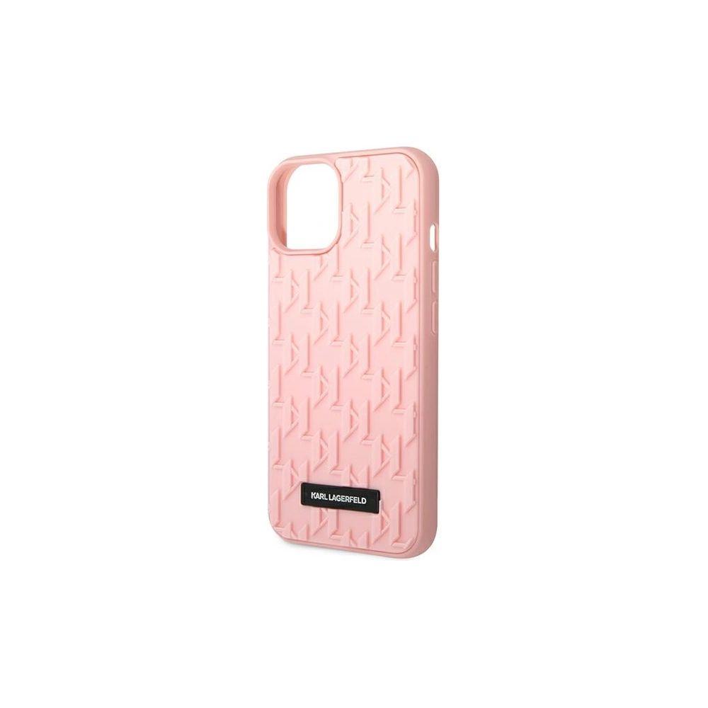 Etui Karl Lagerfeld KLHCP14SRUPKLPP Apple iPhone 14 hardcase różowy/pink 3D Monogram
