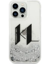 Kup Etui Karl Lagerfeld KLHCP14XLBKLCS Apple iPhone 14 Pro Max srebrny/silver hardcase Liquid Glitter Big KL - KLD1012 - {ean13} - Sklep Home Screen
