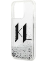 Kup Etui Karl Lagerfeld KLHCP14XLBKLCS Apple iPhone 14 Pro Max srebrny/silver hardcase Liquid Glitter Big KL - KLD1012 - {ean13} - Sklep Home Screen