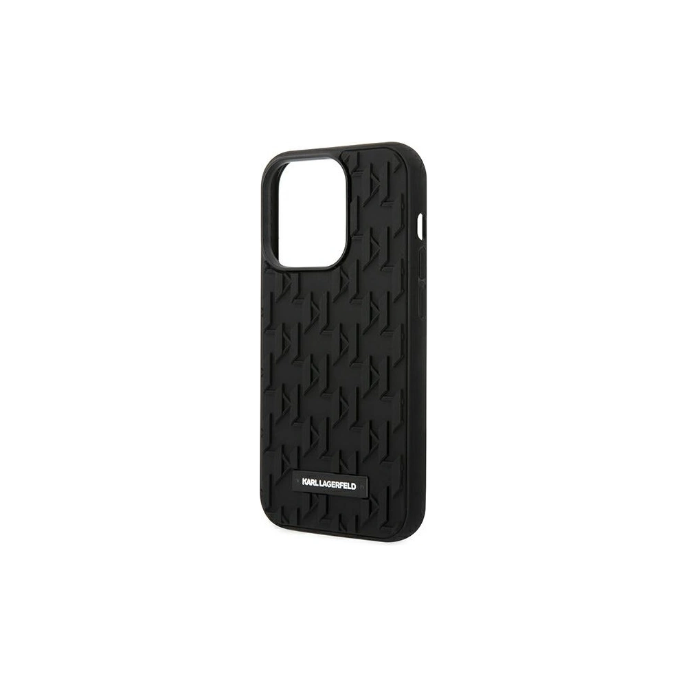 Etui Karl Lagerfeld KLHCP14XRUPKLPK Apple iPhone 14 Pro Max hardcase czarny/black 3D Monogram