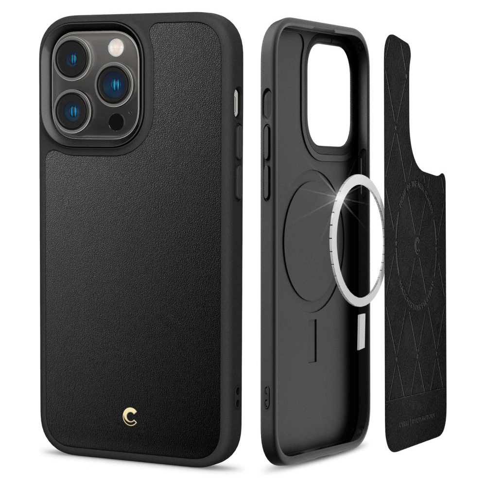 Etui Spigen Cyrill Kajuk Mag MagSafe Apple iPhone 14 Pro Max Black