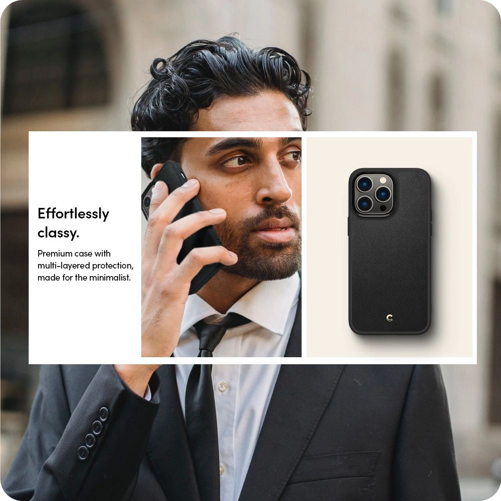 Etui Spigen Cyrill Kajuk Mag MagSafe Apple iPhone 14 Pro Max Black