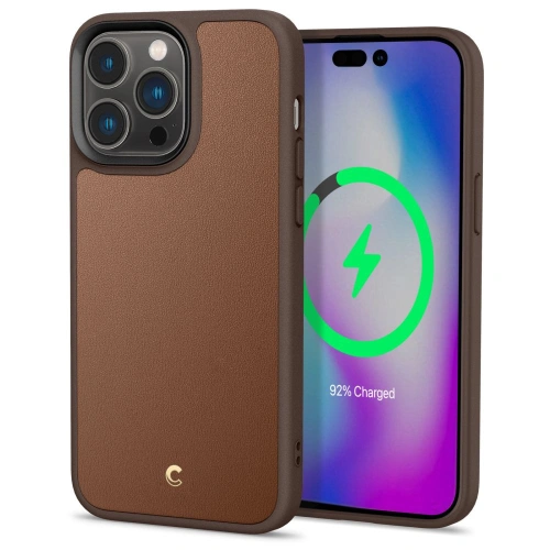 Kup Case Spigen Cyrill Kajuk Mag MagSafe Apple iPhone 14 Pro Max Saddle Brown - SPN2460 - {ean13} - Sklep Home Screen