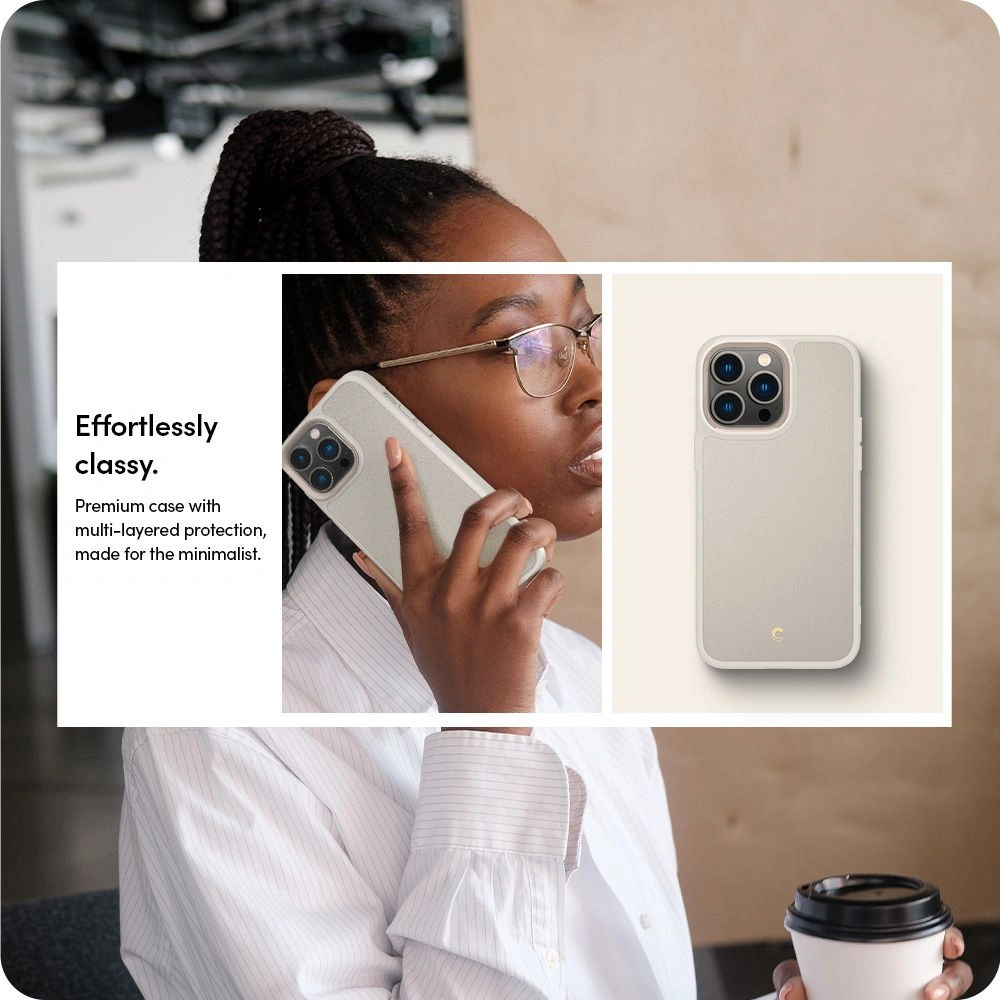 Etui Spigen Cyrill Kajuk Mag MagSafe Apple iPhone 14 Pro Cream