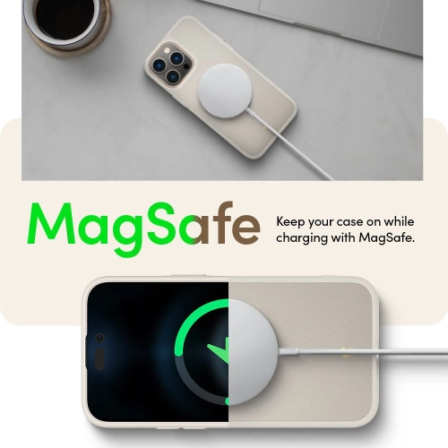 Kup Etui Spigen Cyrill Kajuk Mag MagSafe Apple iPhone 14 Pro Krém - SPN2462 - {ean13} - Sklep Home Screen