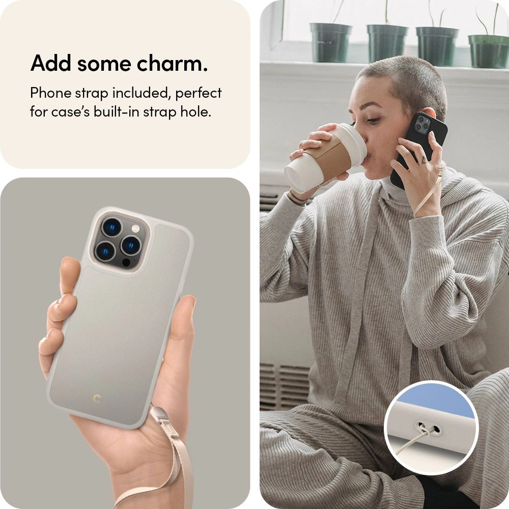 Etui Spigen Cyrill Kajuk Mag MagSafe Apple iPhone 14 Pro Cream