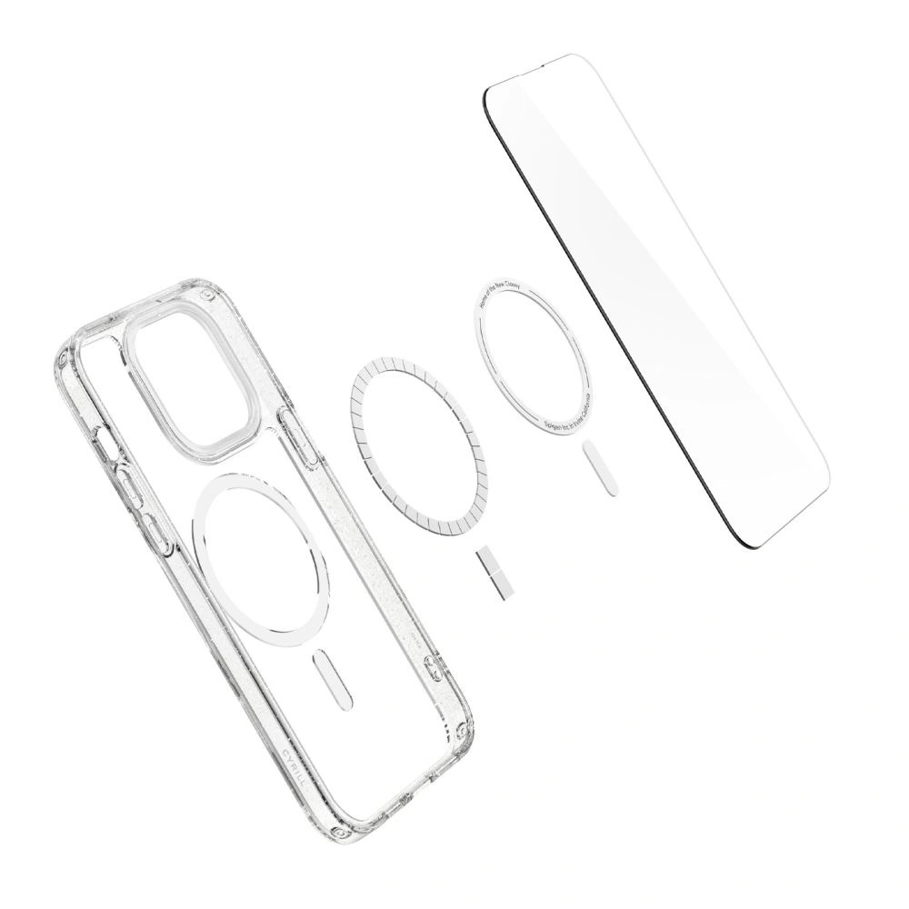Etui Spigen Cyrill Shine Mag MagSafe Apple iPhone 14 Pro Glitter Clear