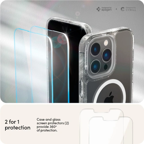 Kup Case Spigen Cyrill Shine Mag MagSafe Apple iPhone 14 Pro Glitter Clear - SPN2465 - {ean13} - Sklep Home Screen
