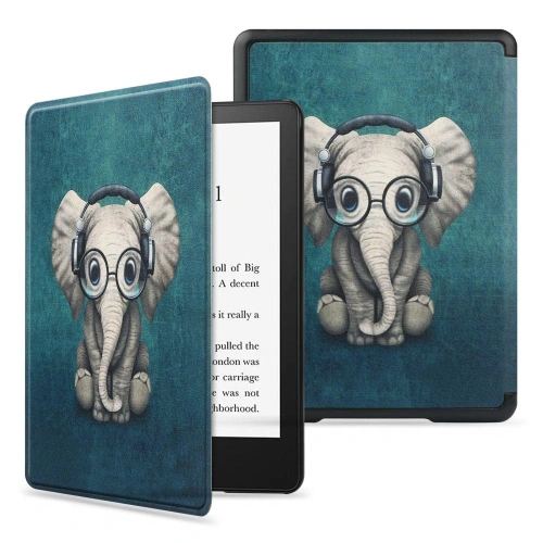 Buy Tech-Protect Smartcase Kindle Paperwhite 5/Signature Edition Happy Elephant - THP1364 - {ean13} - Home Screen Store Europe