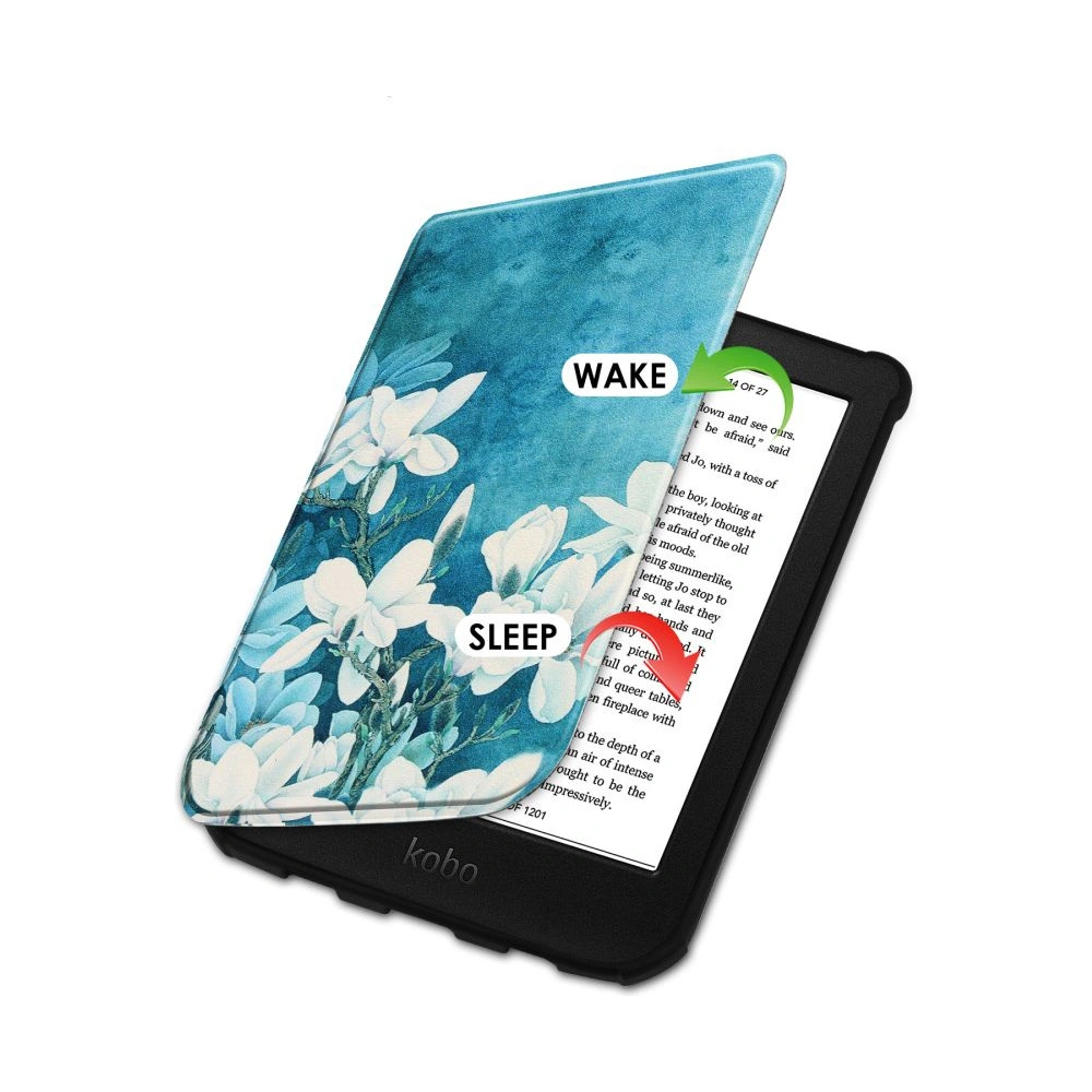 Etui Tech-Protect Smartcase Pocketbook Color/Touch Lux 4/5/HD 3 Magnolia