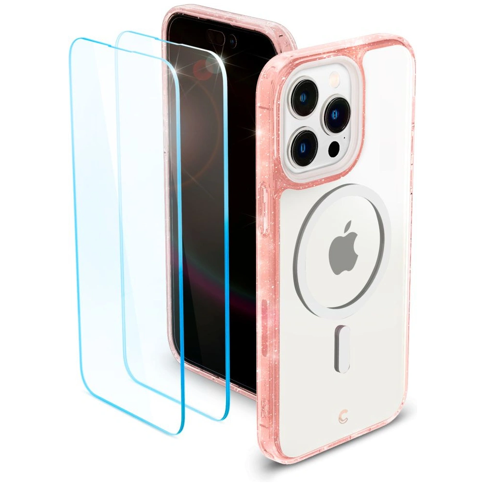 Etui Spigen Cyrill Shine Mag MagSafe Apple iPhone 14 Pro Glitter Rose