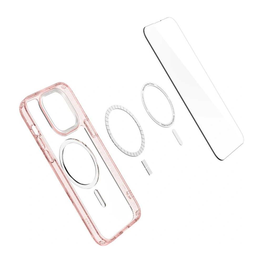 Etui Spigen Cyrill Shine Mag MagSafe Apple iPhone 14 Pro Glitter Rose