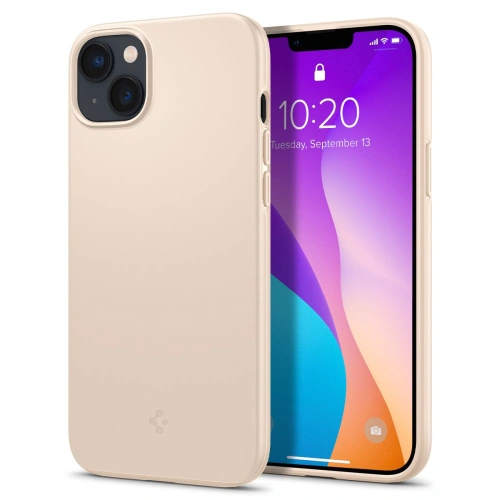 Kup Etui Spigen Thin Fit Apple iPhone 14 Plus / 15 Plus Bej Sand - SPN2467 - {ean13} - Sklep Home Screen