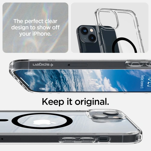 Kup Etui Spigen Ultra Hybrid Mag MagSafe Apple iPhone 14 Plus / 15 Plus Fekete - SPN2468 - {ean13} - Sklep Home Screen