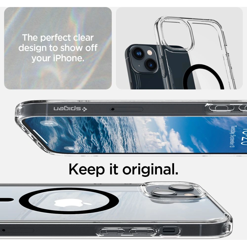 Etui Spigen Ultra Hybrid Mag MagSafe Apple iPhone 14 Plus / 15 Plus Black