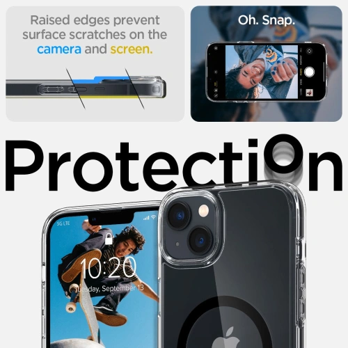 Kup Etui Spigen Ultra Hybrid Mag MagSafe Apple iPhone 14 Plus / 15 Plus Fekete - SPN2468 - {ean13} - Sklep Home Screen
