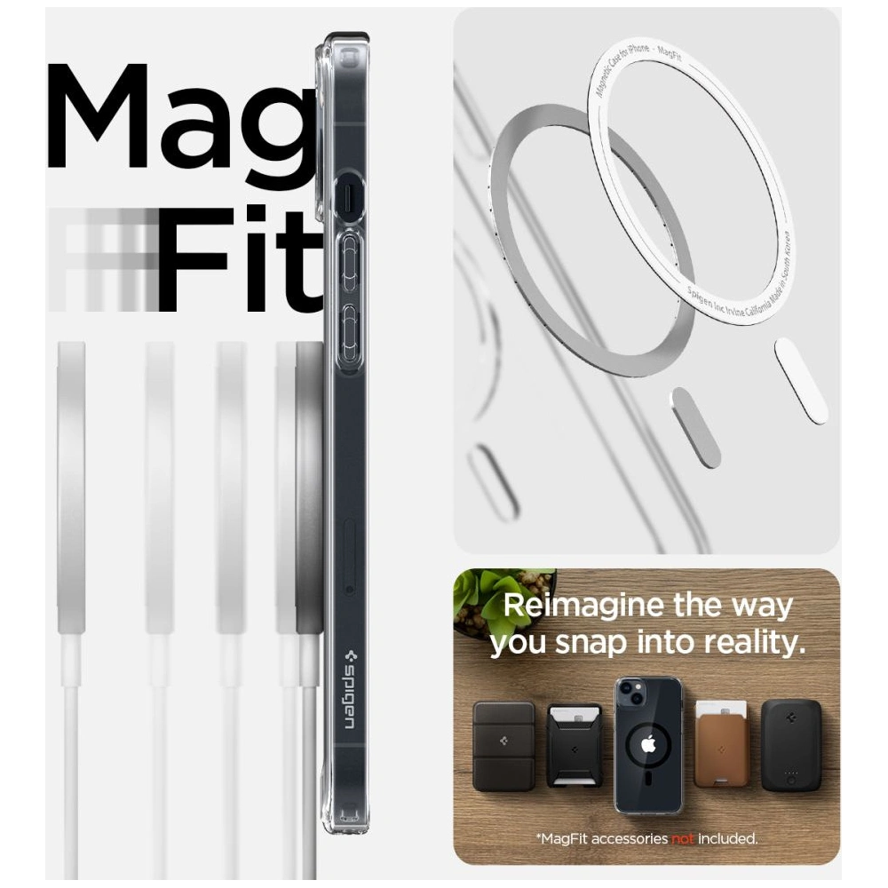 Etui Spigen Ultra Hybrid Mag MagSafe Apple iPhone 14 Plus / 15 Plus Black