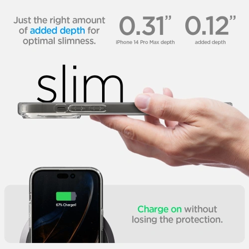 Buy Spigen Ultra Hybrid S Apple iPhone 14 Pro Max Crystal Clear - SPN2469 - {ean13} - Home Screen Store Europe
