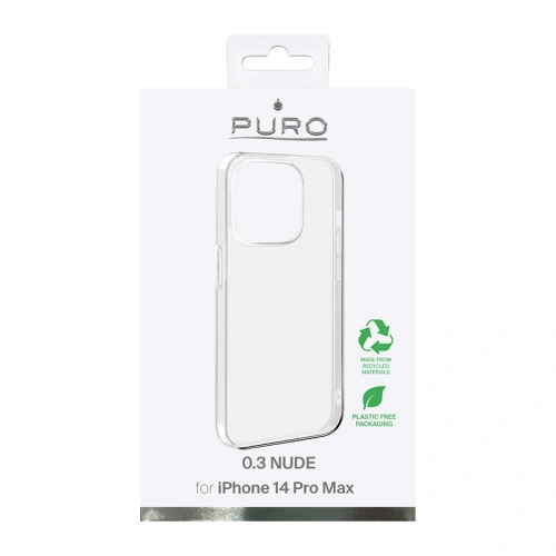 Kup Etui PURO 0.3 Nude Apple iPhone 14 Pro Max (transparent) - PUR582 - {ean13} - Sklep Home Screen