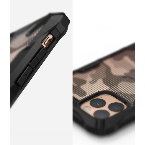 Kup Etui Ringke Fusion-X Design Apple iPhone 11 Pro Camo (Moro) Black - RGK992MOB - {ean13} - Sklep Home Screen