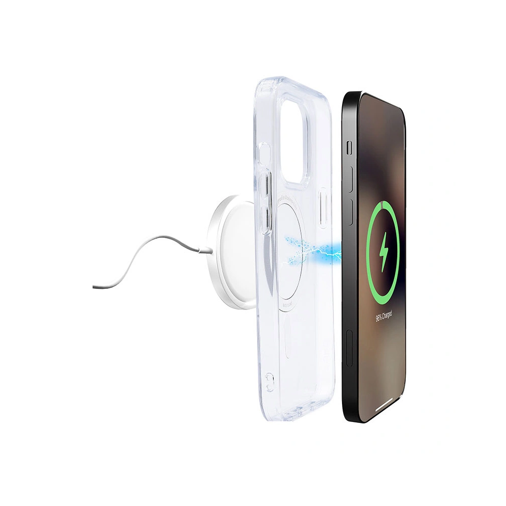 Etui PURO LITEMAG MagSafe Apple iPhone 14 Pro (przezroczysty)