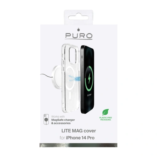 Buy PURO LITEMAG MagSafe Apple iPhone 14 Pro (clear) - PUR585 - {ean13} - Home Screen Store Europe
