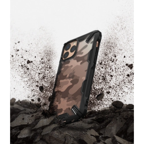 Kup Etui Ringke Fusion-X Design Apple iPhone 11 Pro Camo (Moro) Black - RGK992MOB - {ean13} - Sklep Home Screen