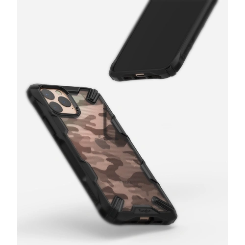 Kup Etui Ringke Fusion-X Design Apple iPhone 11 Pro Camo (Moro) Black - RGK992MOB - {ean13} - Sklep Home Screen