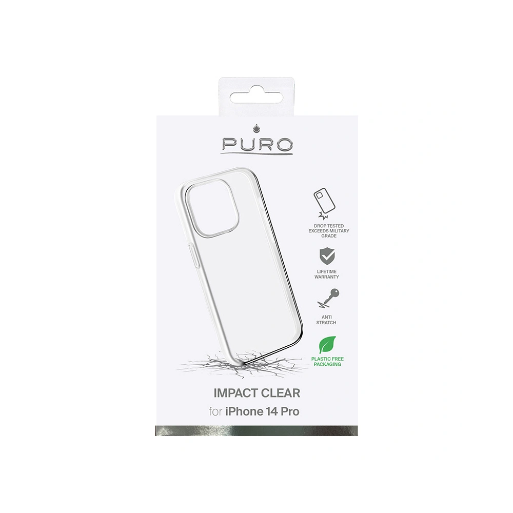 Etui PURO Impact Clear Apple iPhone 14 Pro (przezroczysty)