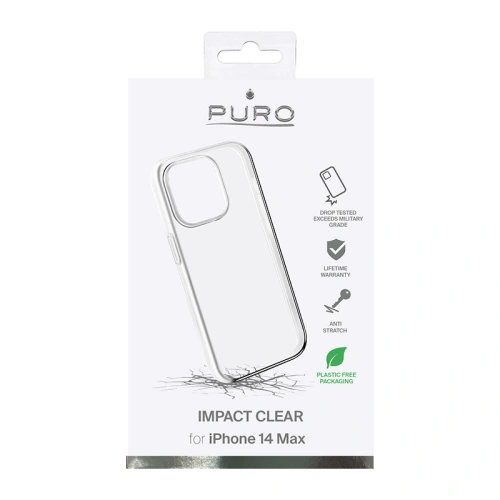 Buy PURO Impact Clear Apple iPhone 14 Pro Max (clear) - PUR594 - {ean13} - Home Screen Store Europe