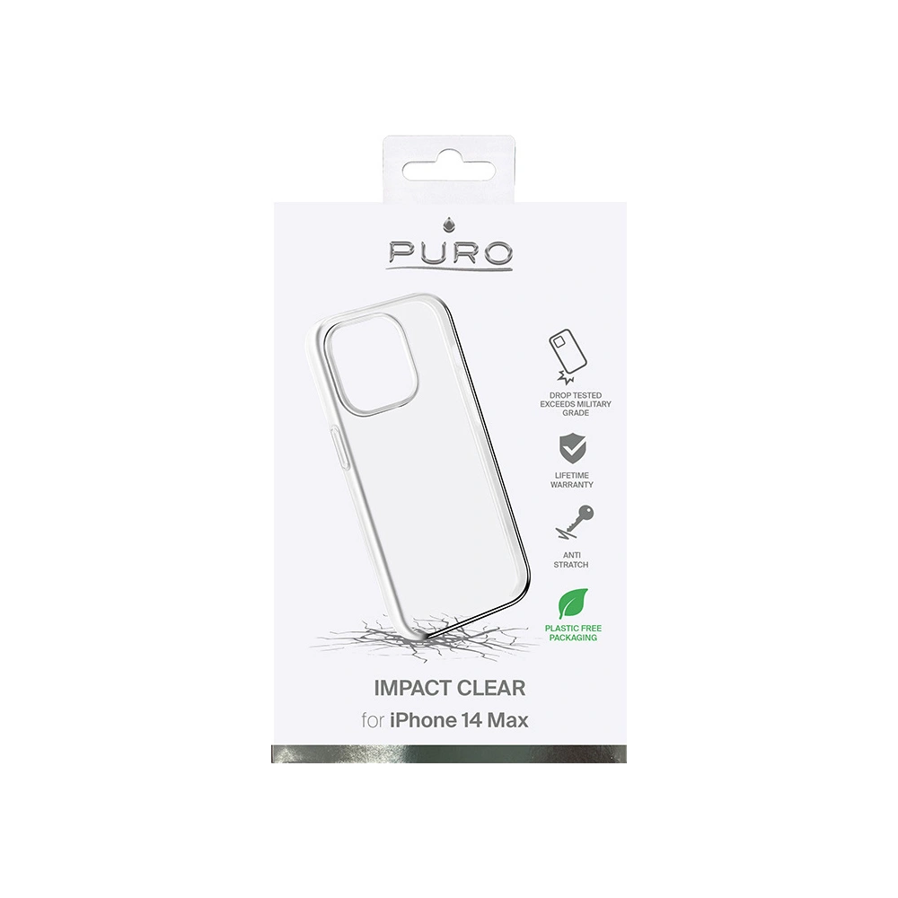 Etui PURO Impact Clear Apple iPhone 14 Pro Max (przezroczysty)