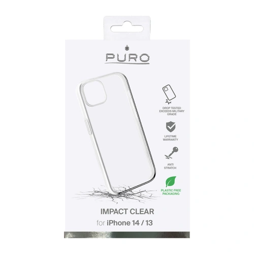Buy PURO Impact Clear Apple iPhone 14/13 (clear) - PUR595 - {ean13} - Home Screen Store Europe