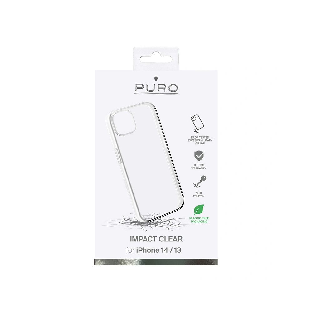 Etui PURO Impact Clear Apple iPhone 14/13 (przezroczysty)