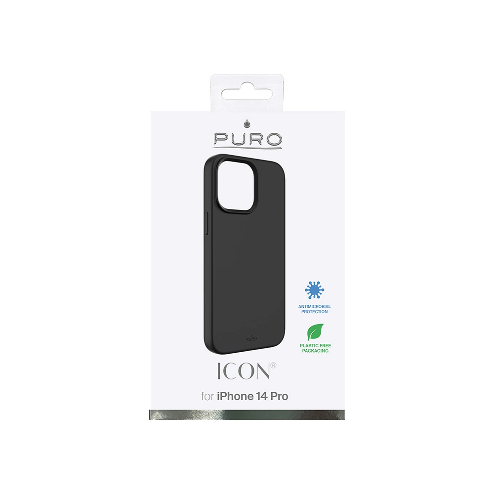 Etui PURO ICON Cover Apple iPhone 14 Pro (czarny)