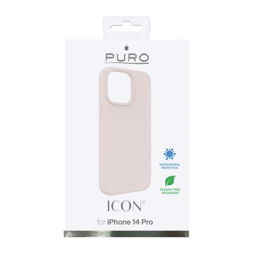Kup Etui PURO ICON Cover Apple iPhone 14 Pro (piaskowy róż) - PUR600 - {ean13} - Sklep Home Screen