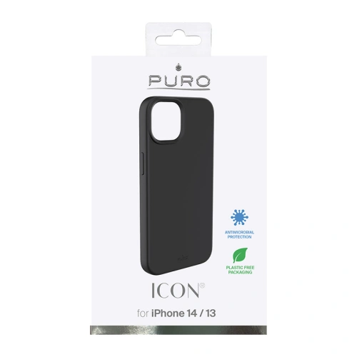 Kup Husa PURO ICON pentru Apple iPhone 14/13 (neagră) - PUR603 - {ean13} - Sklep Home Screen