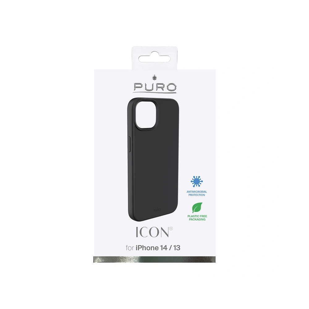 Etui PURO ICON Cover Apple iPhone 14/13 (czarny)