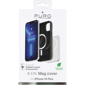 Kup Etui PURO ICON MAG MagSafe Apple iPhone 14 Plus / 15 Plus (Black) - PUR606 - {ean13} - Sklep Home Screen
