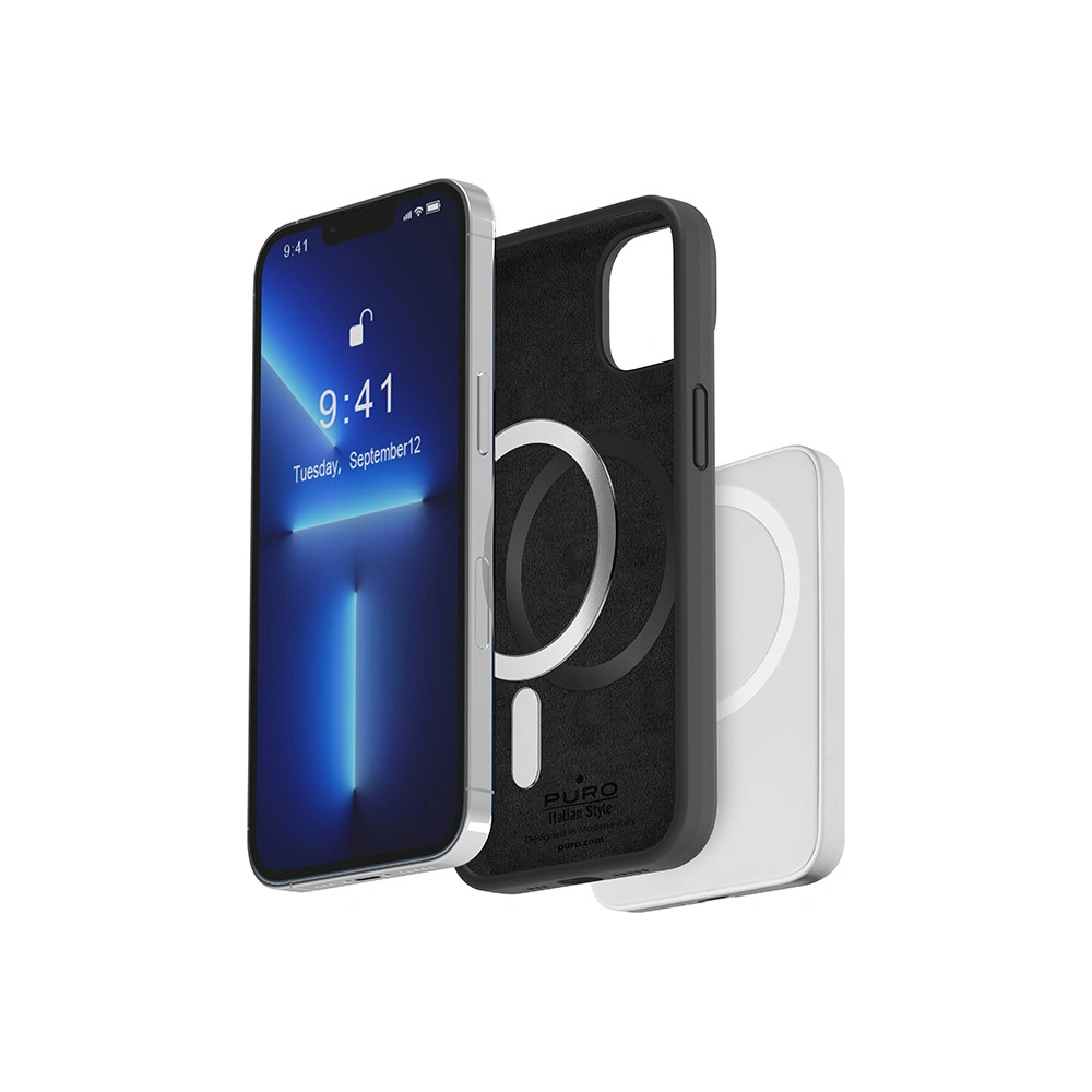 Etui PURO ICON MAG MagSafe Apple iPhone 14/13 (Black)