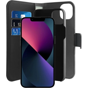 Etui PURO Wallet Detachable 2w1 Apple iPhone 14 Plus / 15 Plus (czarny)