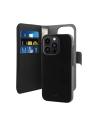 Etui PURO Wallet Detachable 2w1 Apple iPhone 14 Pro Max (černý)