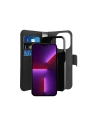Kup PURO Wallet Case Abnehmbar 2in1 für Apple iPhone 14 Pro (schwarz) - PUR618 - {ean13} - Sklep Home Screen